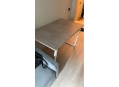 Стол Лота Лофт 120 25 мм дуб делано темный / черный матовый фото покупателя 696