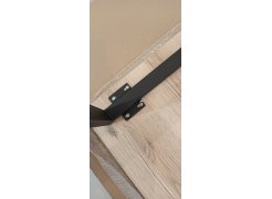 Стол Лота Лофт 140 25 мм черный матовый / дуб вотан фото покупателя 463