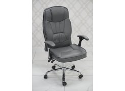 Компьютерное кресло Vestra light gray / black из шоурума 4