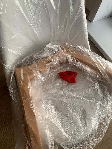 Стул Bonuss blue / wooden legs фото покупателя 47