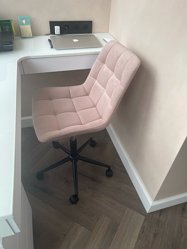 Компьютерное кресло Честер латте / черный фото покупателя 65