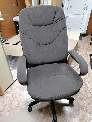 Компьютерное кресло Comfort Lux/Комфорт Люкс черный фото покупателя 124