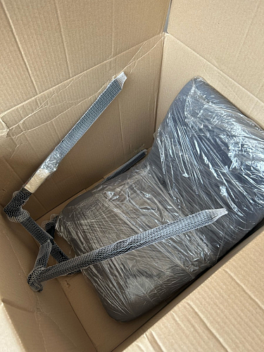 Комплект стульев Чилли 4 шт темно-серый / черный фото покупателя 409