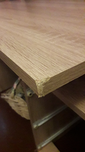 Стол компьютерный Джаз-17 белый правый фото покупателя 61