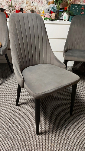 Стул на металлокаркасе Kora black / gray фото покупателя 235