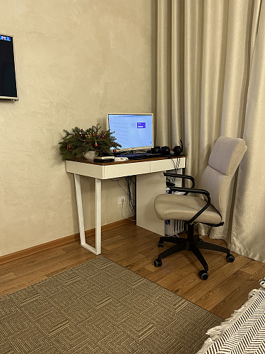 Компьютерное кресло Benefit флок серый 29 фото покупателя 19