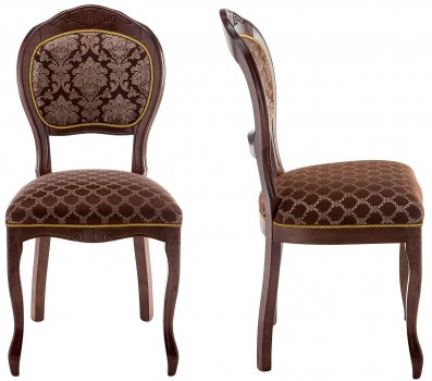 Стул Лауро орех / шоколад