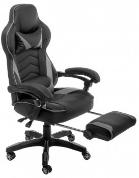 Компьютерное кресло Stimul черное / серое
