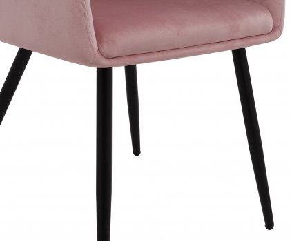 Стул на металлокаркасе Slam розовый