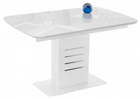 Стол на тумбе Кейтлин белый