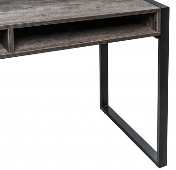 Письменный стол Маньяра сосна пасадена / черный матовый