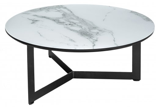 Журнальный столик Роб D-700 белый мрамор