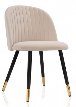 Стул на металлокаркасе Gabi бежевый