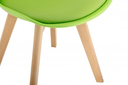Стул Bonus дерево / зеленый