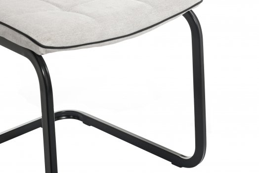 Стул Nana light grey / black