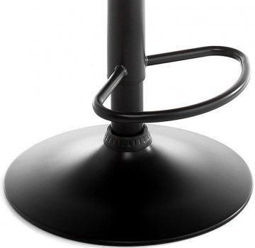 Барный стул Domus черный / серый