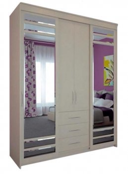 Шкаф-купе ШК-05 дуб молочный