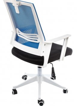 Компьютерное кресло Dreamer белое / черное / голубое