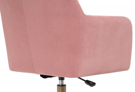 Компьютерное кресло Molly pink / gold