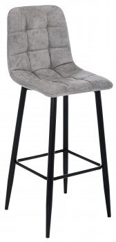 Барный стул Chio black / grey