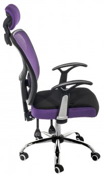 Компьютерное кресло Lody 1 фиолетовое / черное