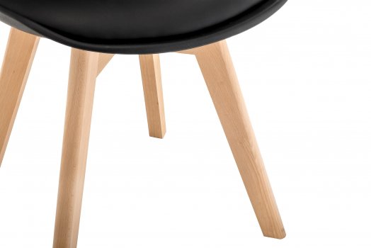 Стул Bonus дерево / черный