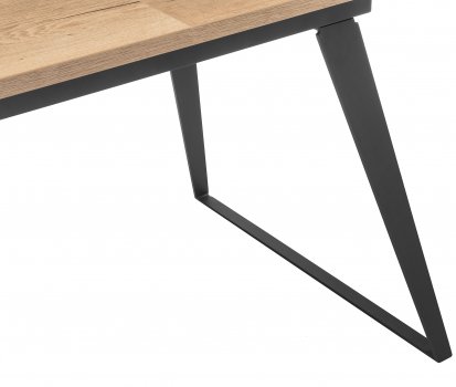 Стол Кхал галифакс натуральный / графит