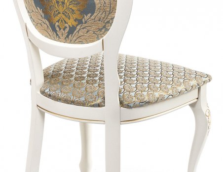 Стул Adriano 2 молочный / патина