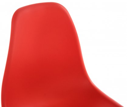 Пластиковый стул Eames PC-015 красный